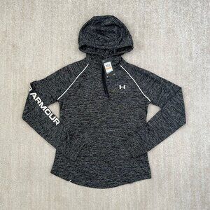 NWT Under Armour Velocity Loose Fit Long Sleeve Pullover Hoodie Top S
